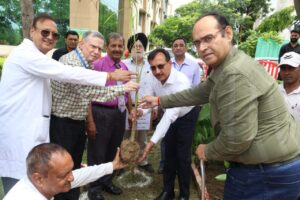 Civil Surgeon Dr Vijay Malik Visits NC Medical College to Promote Public Health and Environmental Initiatives