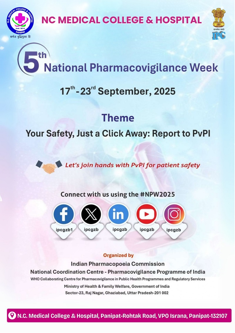 National Pharmacovigilance Week from 17-23 September 2025